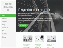 Tablet Screenshot of equitechllc.com